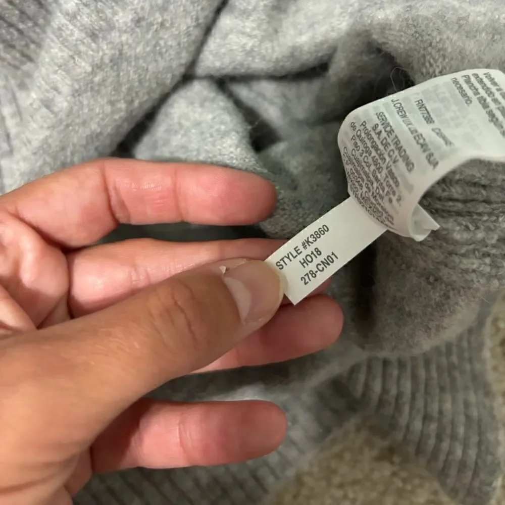 J. Crew Turtleneck Dress in Supersoft Yarn